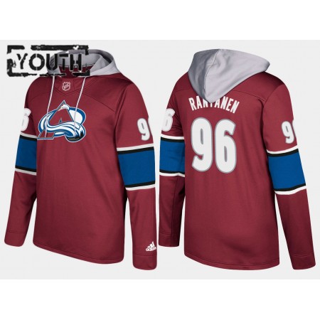 Colorado Avalanche Mikko Rantanen 96 N001 Pullover Mikiny Hooded - Dětské 